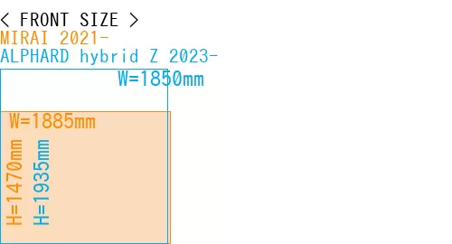 #MIRAI 2021- + ALPHARD hybrid Z 2023-
